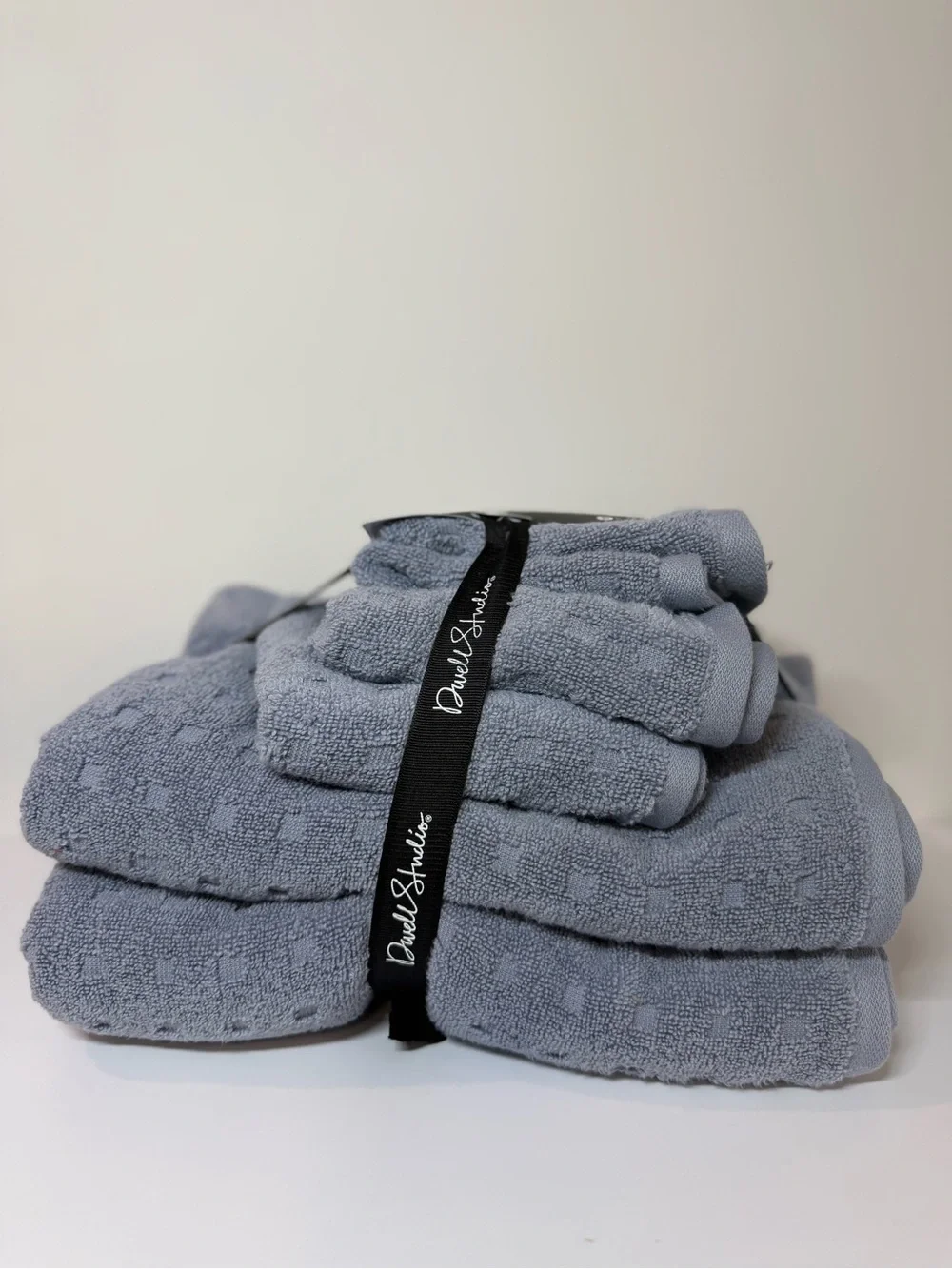 Towel Set – Light Gray Plush Bath Towels